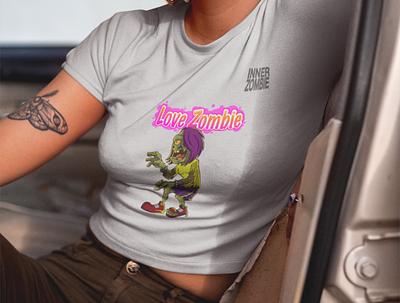 Love Zombie Tees by InnerZombie design graphic design illustration t shirt design t shirts zombie