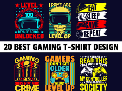 This is My High Quality Gaming T-Shirt Design Bundle