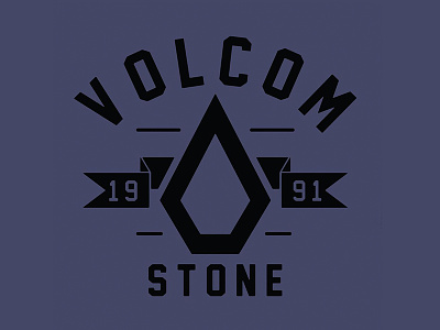Volcom "Imperial" apparel california clothing design freelance merch skateboarding volcom zumiez