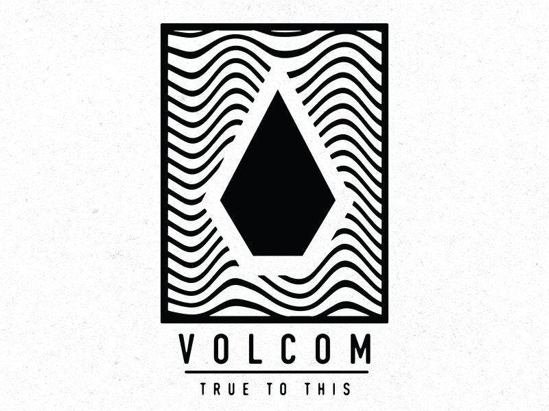 Volcom logo on sale