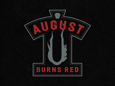August Burns Red Hockey Jersey badge branding hockey jersey logo mark merch vintage