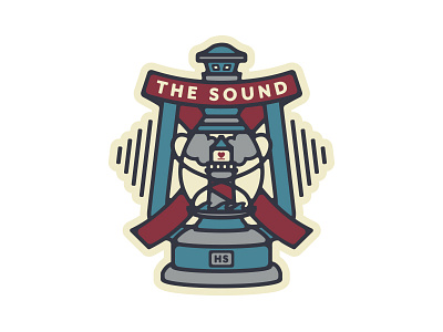 Heart Support - The Sound heartsupport illustration lantern lighthouse logo merch vintage