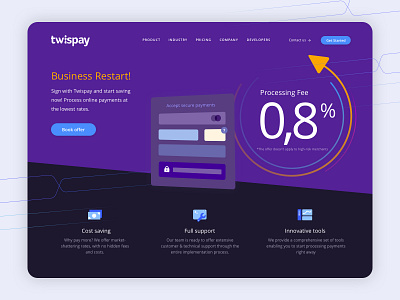 Business Restart - Landing Page