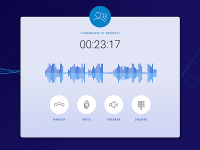 In Call - Audio Dashboard