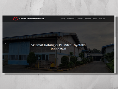 Company Profile Site Project company front end profile transportaion website