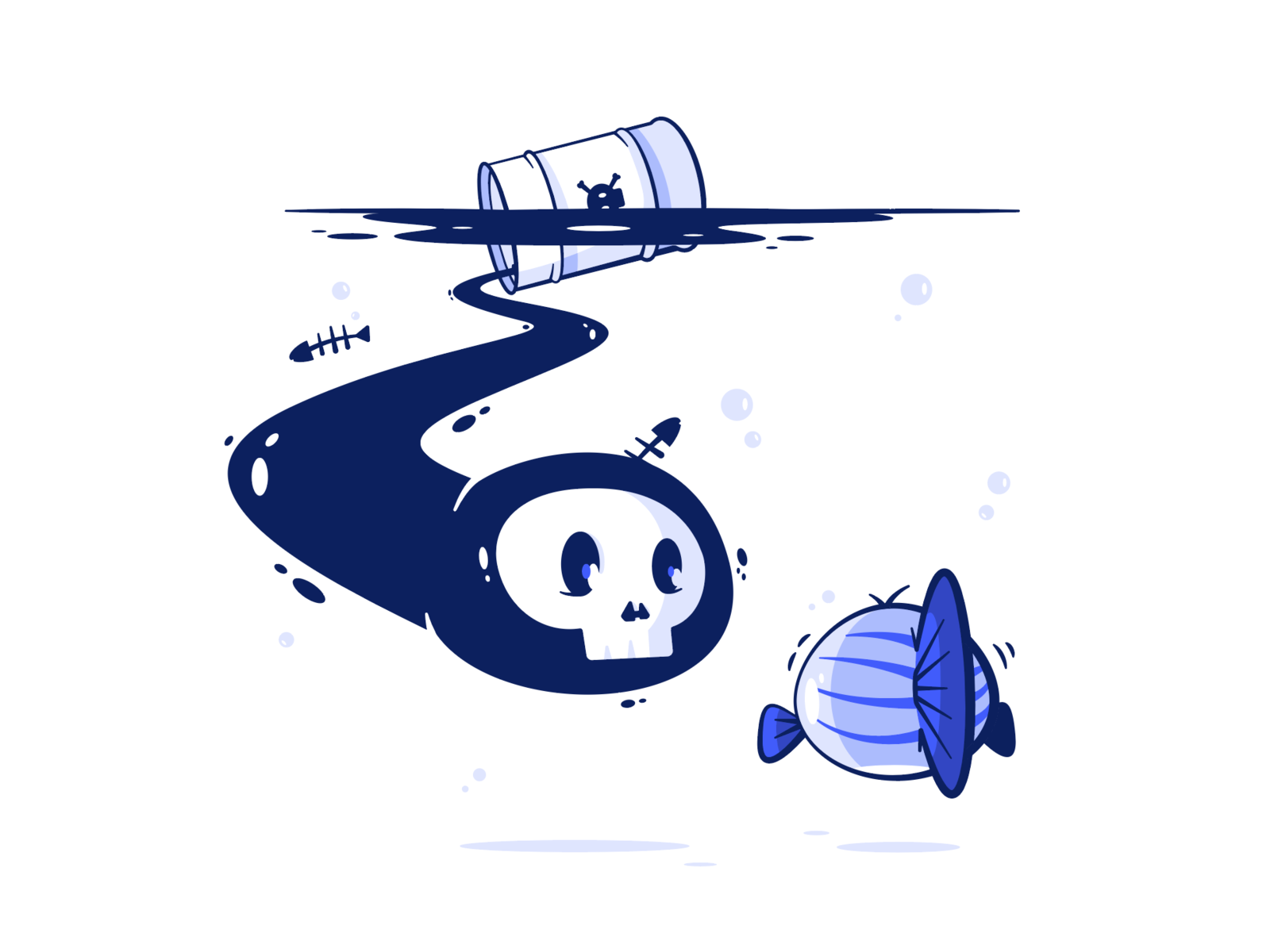 Oil spill by Jonder on Dribbble