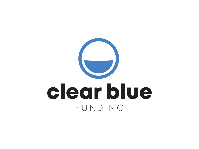 Logo Concepts for Clear Blue Funding branding identity logo