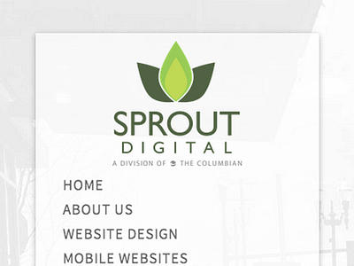 Sprout Site branding digital logo start up