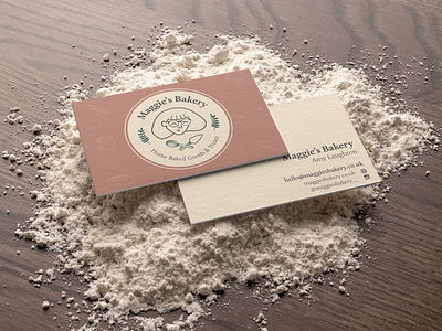 Maggie’s Bakery - Business Card design
