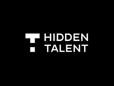 HIDDIN TALENT LETTER LOGO branding creative design hidden talent logo illustration letter logo logo minimal new logo
