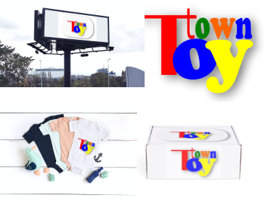 Toy Town - toy store logo