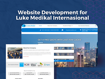 Website Development for Luke Medikal Internasional seo ui design ui ux website development
