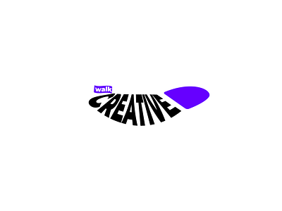 WalkCreative branding design illustration logo logotype vector