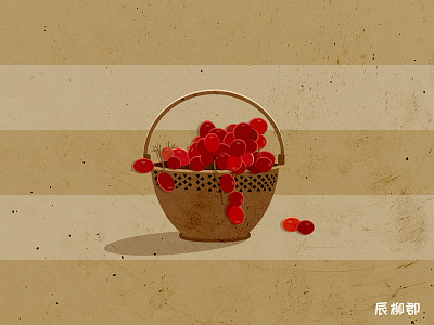 Red Grape illustration