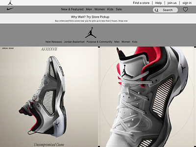 A Simple NIKE website.