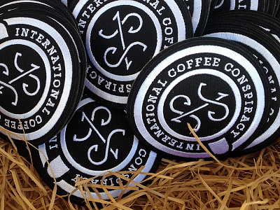 International Coffee Conspiracy Embroidered Patch