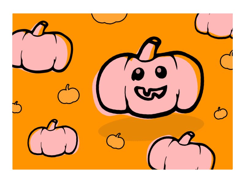 Hello October 🎃 2danimation 30daychallenge first shot firstshot halloween inktober2019 october principle principleapp pumpkins sketch
