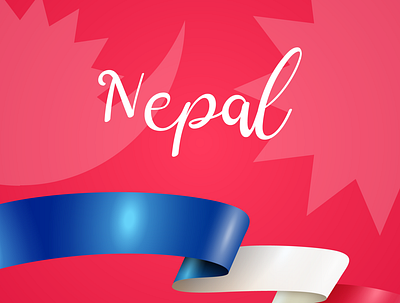 Nepal design vector