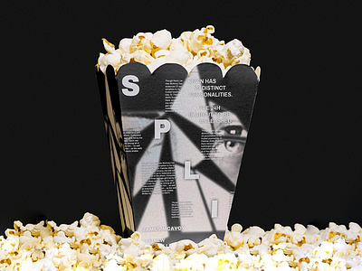 Pack of popcorn — SPLIT movie