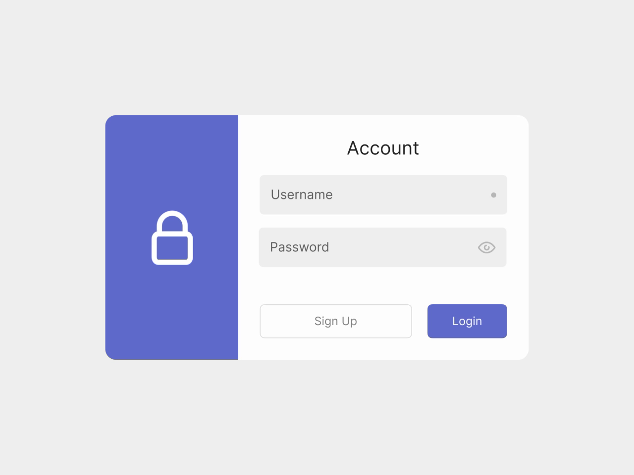 Login Form By Denis Kuper On Dribbble