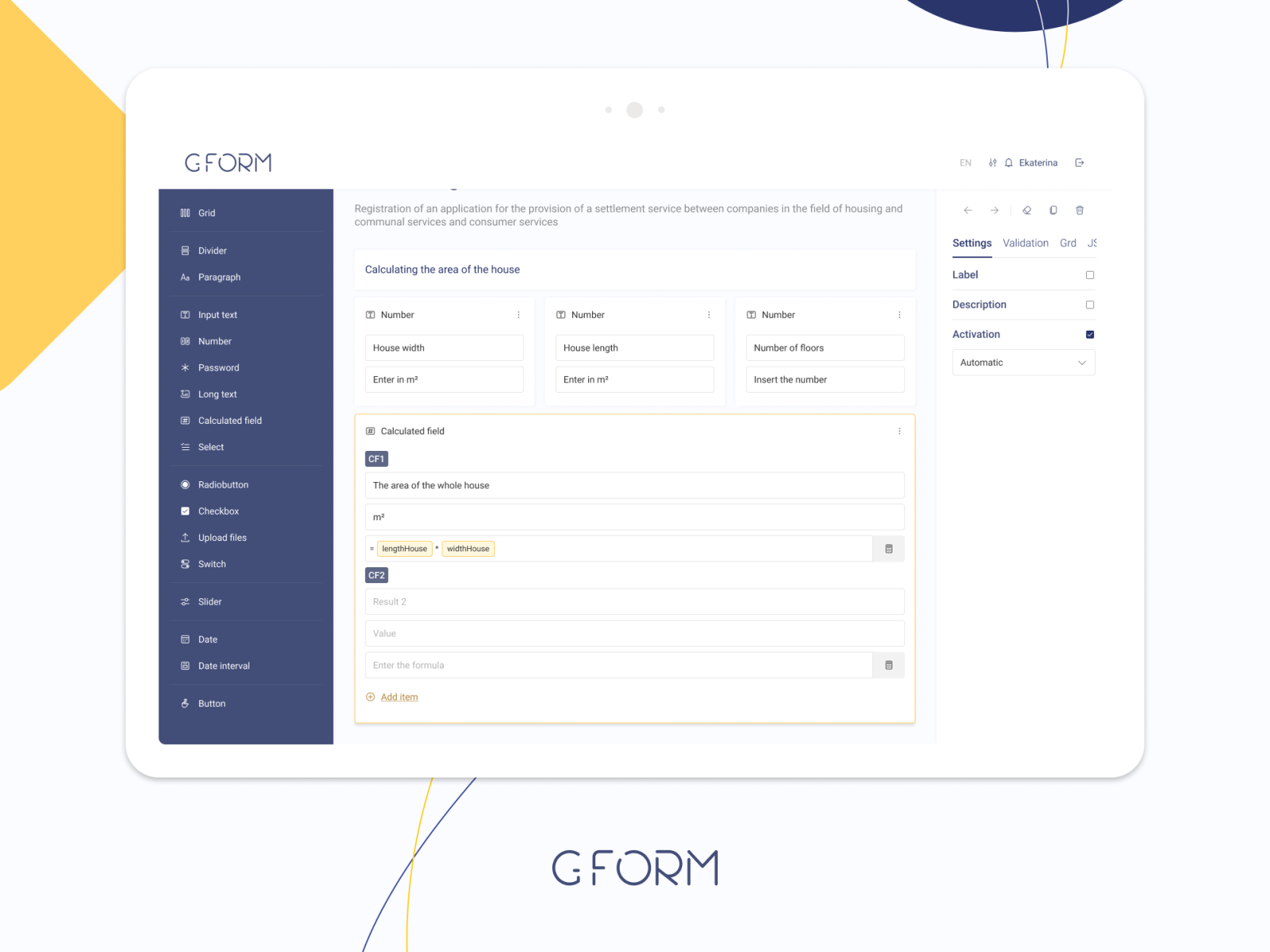 G-Form by UX/UI on Dribbble
