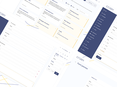 G-Form adaptive app design design system ui ux web