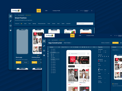 MiniApp Development. Template customization adaptive app design design system mobile ui ux