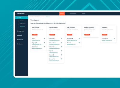 Full Lifecycle MLOps Platform adaptive app design design system ui ux