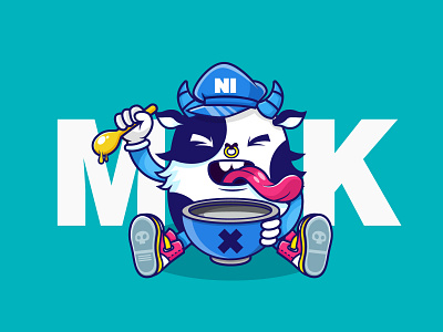 milk～～ illustration
