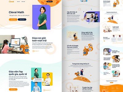 Clevai Home Page Full View ai best design creative creative design design home paage design homepage landingpage mockup mockup design photoshop study teaching techer tution tutor ui uiux