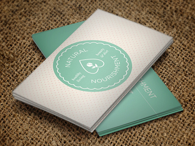 Business Card business card business system julieta felix logo mint mockup polka dots rendered teal turquoise vector