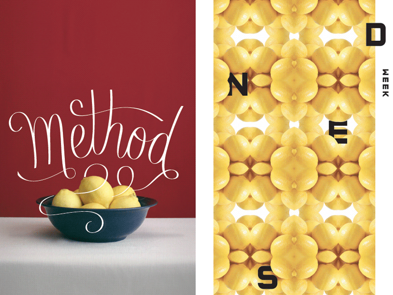 The lemon poster (gif) bold burgundy cursive gif lemons lettering m patterns phoenix poster type typography