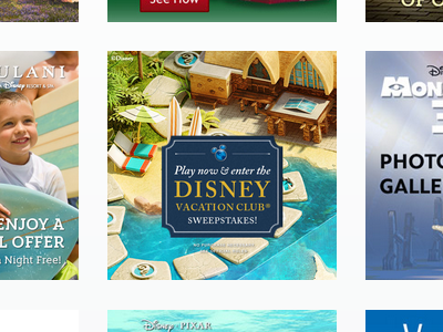 Disney web ad in action 3d caslon experience hermosillo interactive julieta felix mexico page typography ui user ux web website