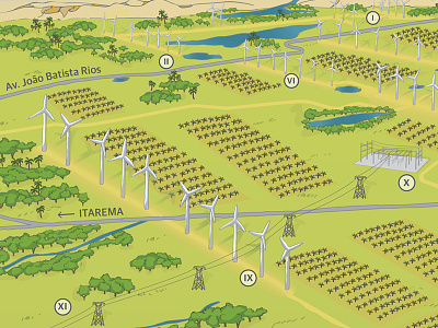 Wind Farm Infographic infographic renewable energy wind farm wind power