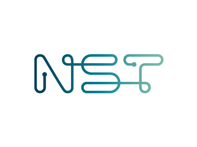 NST circuits logo new technology solutions nuevas soluciones tecnológicas technology logo