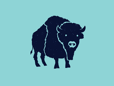 Bison 1 animalart bison bison illustration buffalo buffalo illustration