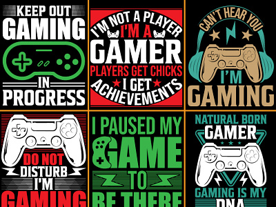 Gaming T-Shirt Design