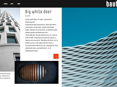 Hidden Treasures contest bauhaus design web