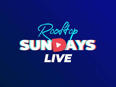 Sundays Live Logo fun live live music music show sociamedia streaming tv video