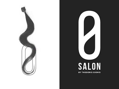 Θ Salon // Logo design