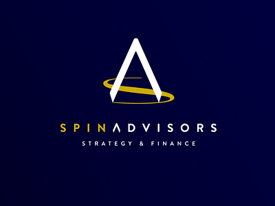 Spin Advisors advisors business corporate design entrepreneur finance identity logo spin strategy