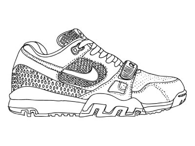 Nike SB Supreme artist design drawing graphic illustration nike project shoes supreme trainer