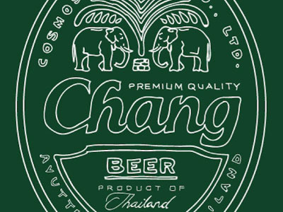 Chang Label Illustration