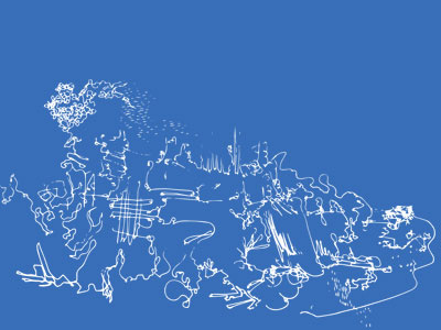 Into The Woods artist blue create design graphic hand illustration sketch thoughts woods