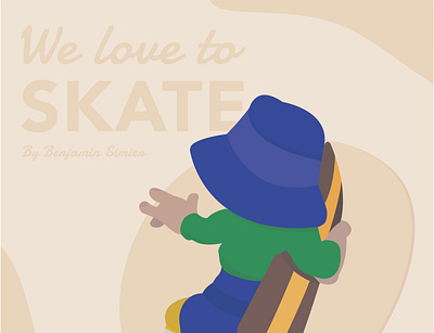 Skateboarder artwork drawing illustration illustrator skate skateboard