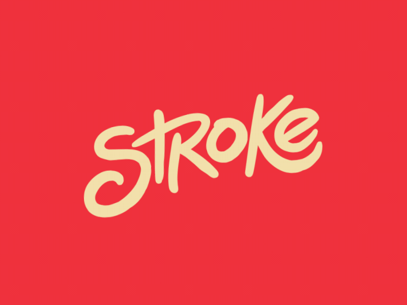 STROKE 2d animation flash frame by frame motion stroke