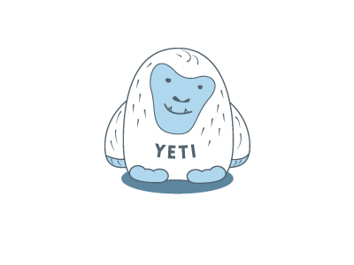 yeti bigfoot clipart cute yeti mark nice yeti simbol yeti