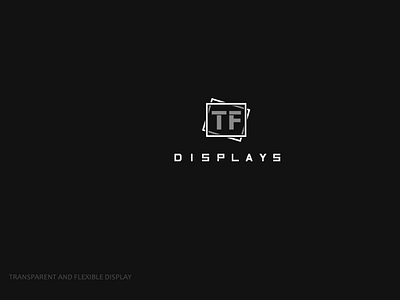 Logo TF DISPLAYS branding concept design display graphic icon logo mark