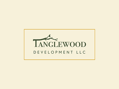 Tanglewood Development Logo branding design graphic design illustration logo typography