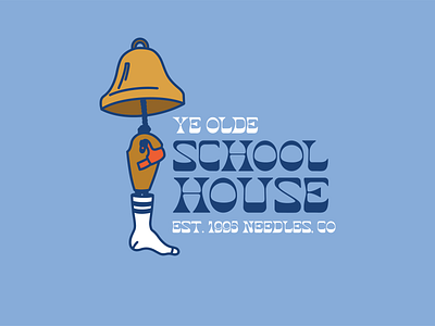 Olde Schoolhouse Logo branding design graphic design illustration logo typography